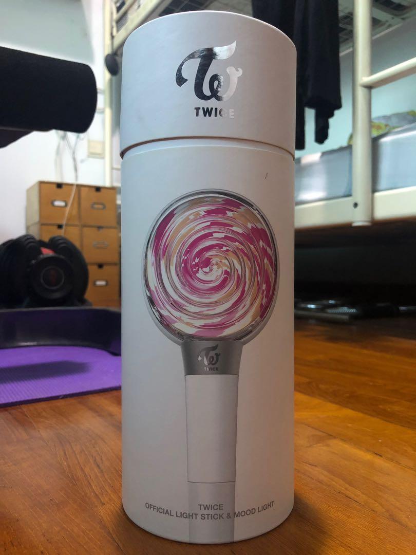 TWICE Candy Bong V1 Light Stick, Hobbies & Toys, Memorabilia