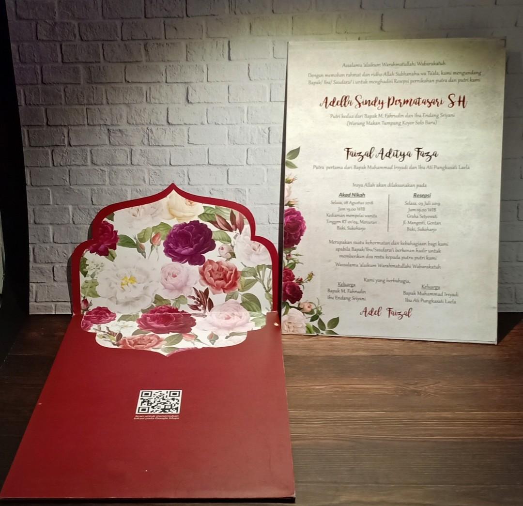 Undangan Single Hardcover Amplop Design Craft Others On