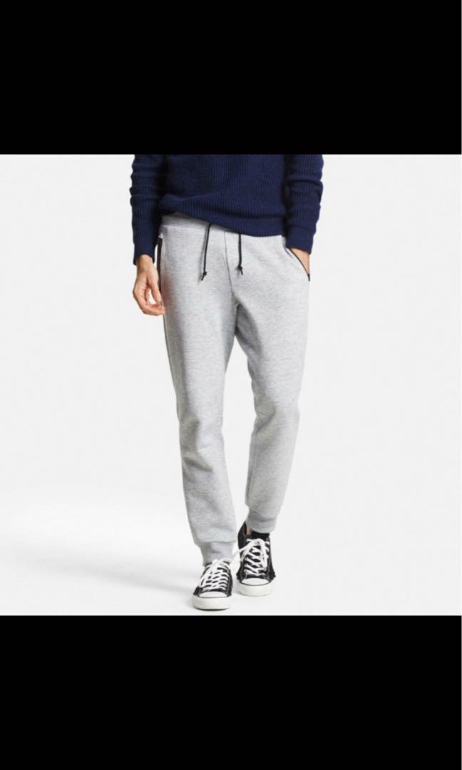 Uniqlo Dry stretch sweat pants Jogger pants Men s Fashion Bottoms Trousers on Carousell