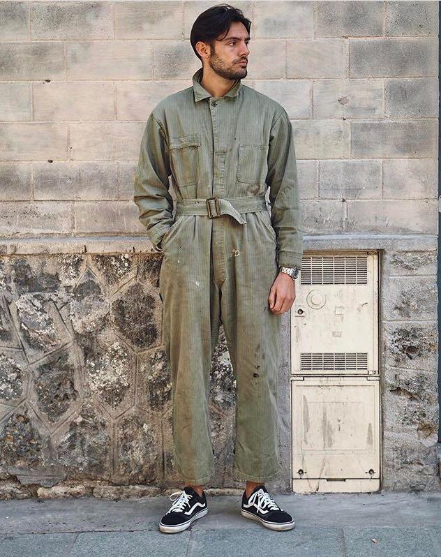 mechanics overalls vintage