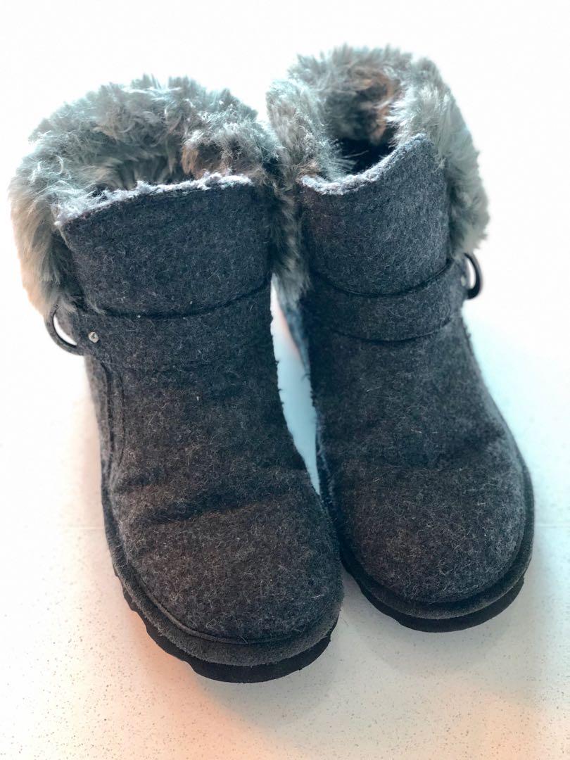 winter boots with sheepskin lining