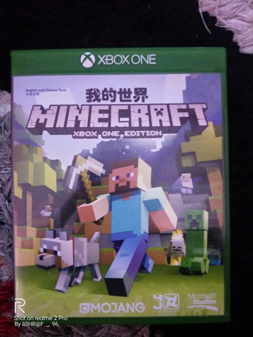 Xbox 1 Minecraft xbox one edition, Video Gaming, Video Games, Xbox on