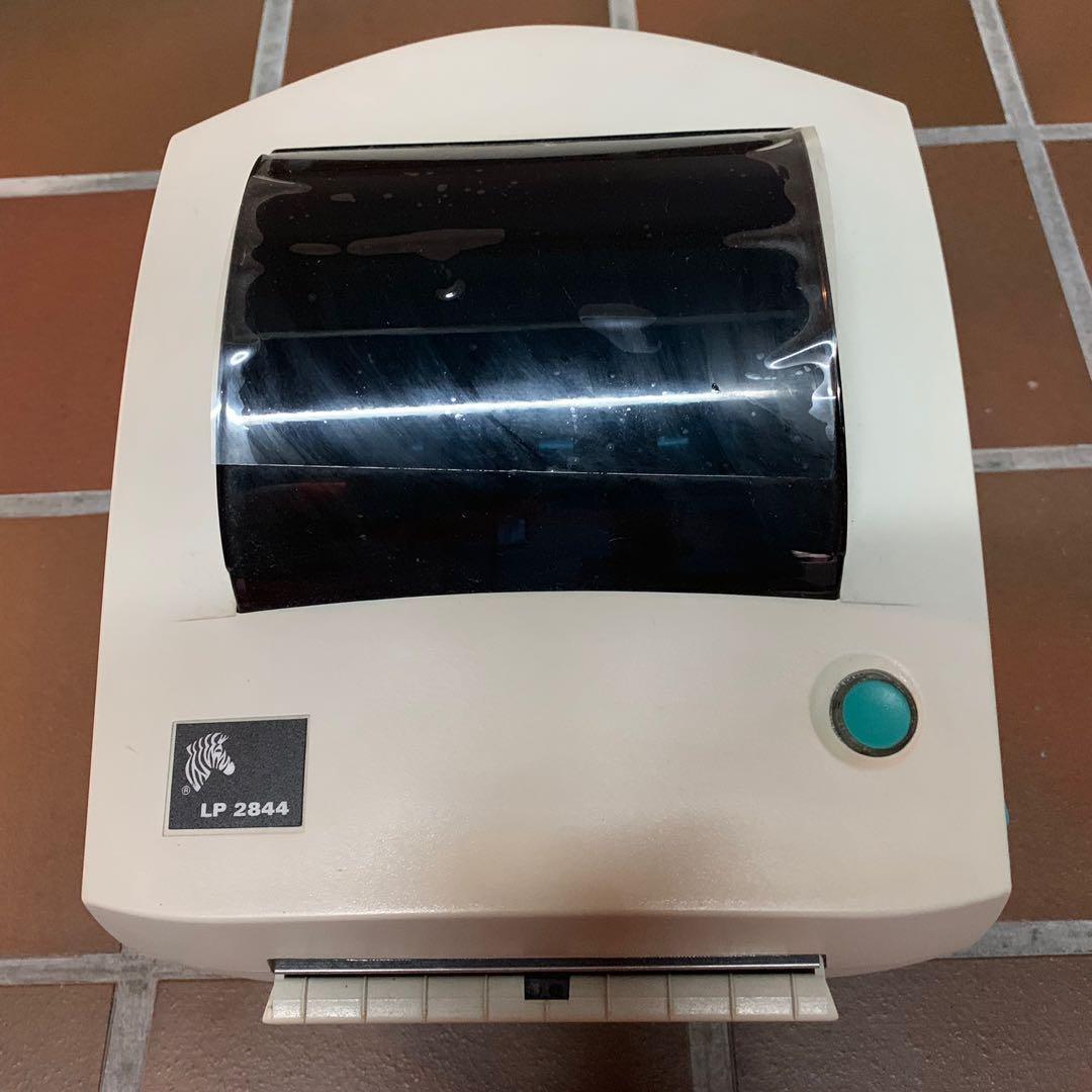 ZEBRA LABEL PRINTER LP 2844 LP2844 THERMAL TRANSFER UPS FEDEX ...