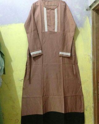 Gamis coklat