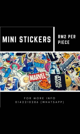 Mini Stickers for Sale