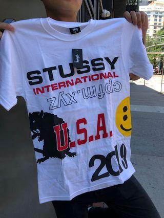 Stussy cactus plant flea market tee