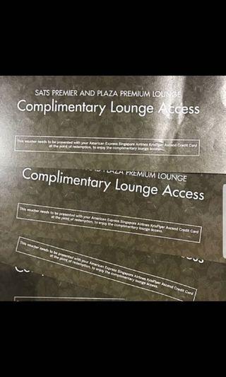 WTB-Looking for near expired (2019Sep onwards) Plaza Premium Lounge Voucher Bt Amex Ascend card X4 