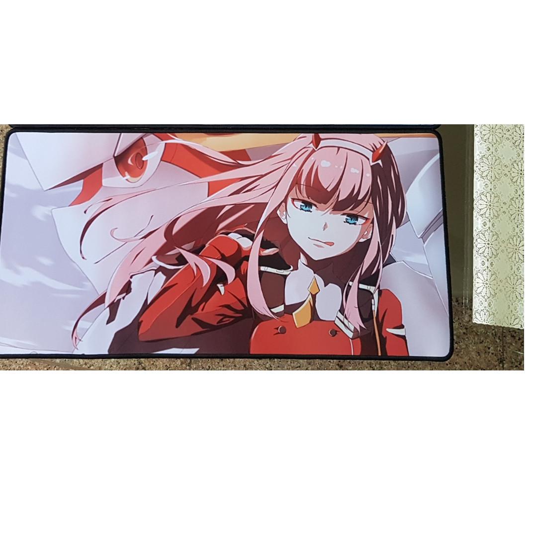 20 Each Playmat Mouse Pad Zero Two Darling In The Franxx Toys Games Others On Carousell - zero two darling in the franxx roblox