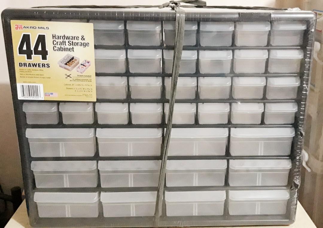 Akro Mils 44 Drawer Storage Cabinet Organizer On Carousell
