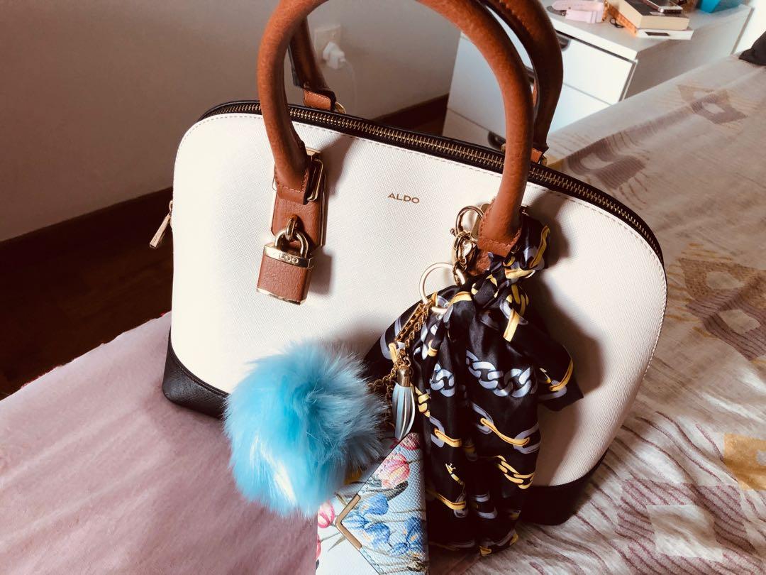 Aldo Bag with silk scarf