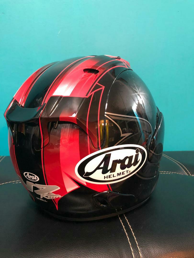 Arai Vz Ram Harada Tour Black Red Auto Accessories On Carousell