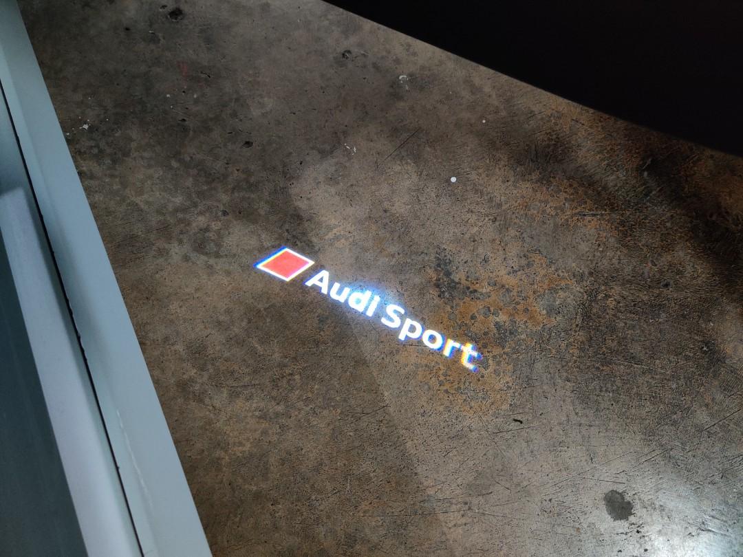 Audi Audi Sport Door Puddle Light 3rd Party Car Accessories Electronics Lights On Carousell