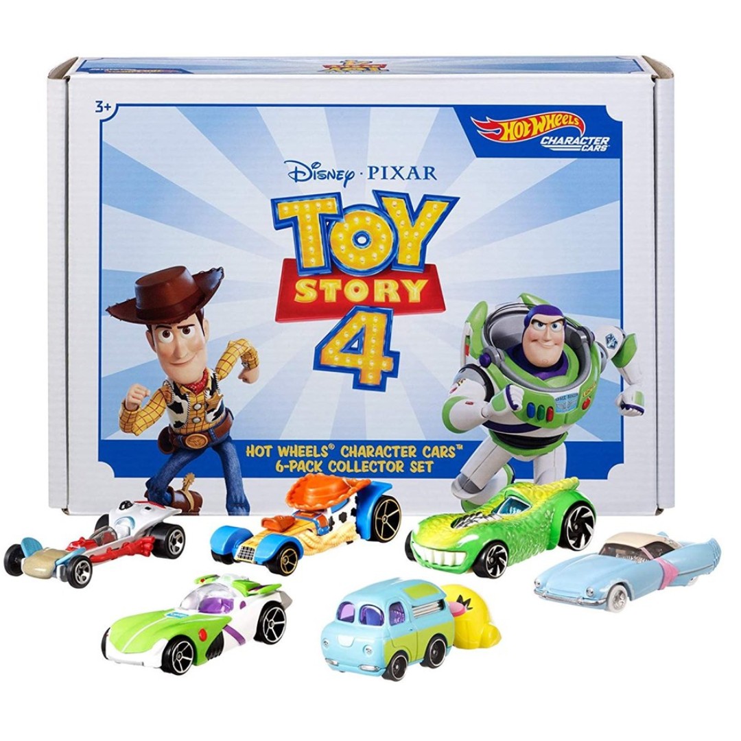 BNIB: Hot Wheels Disney Pixar Toy Story 4 Bundle Vehicles, 6 Pack
