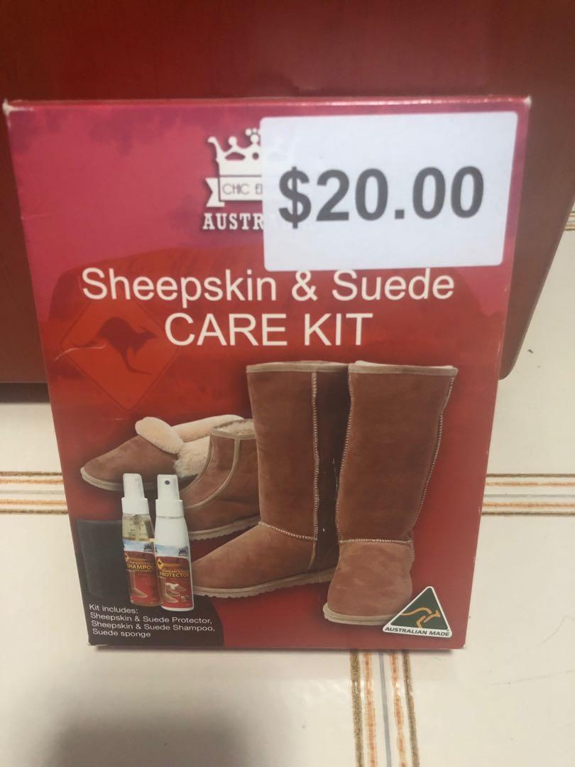 sheepskin and suede care kit