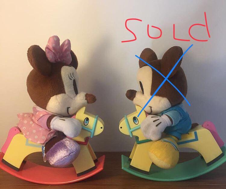 Minnie mouse rocking horse 2025
