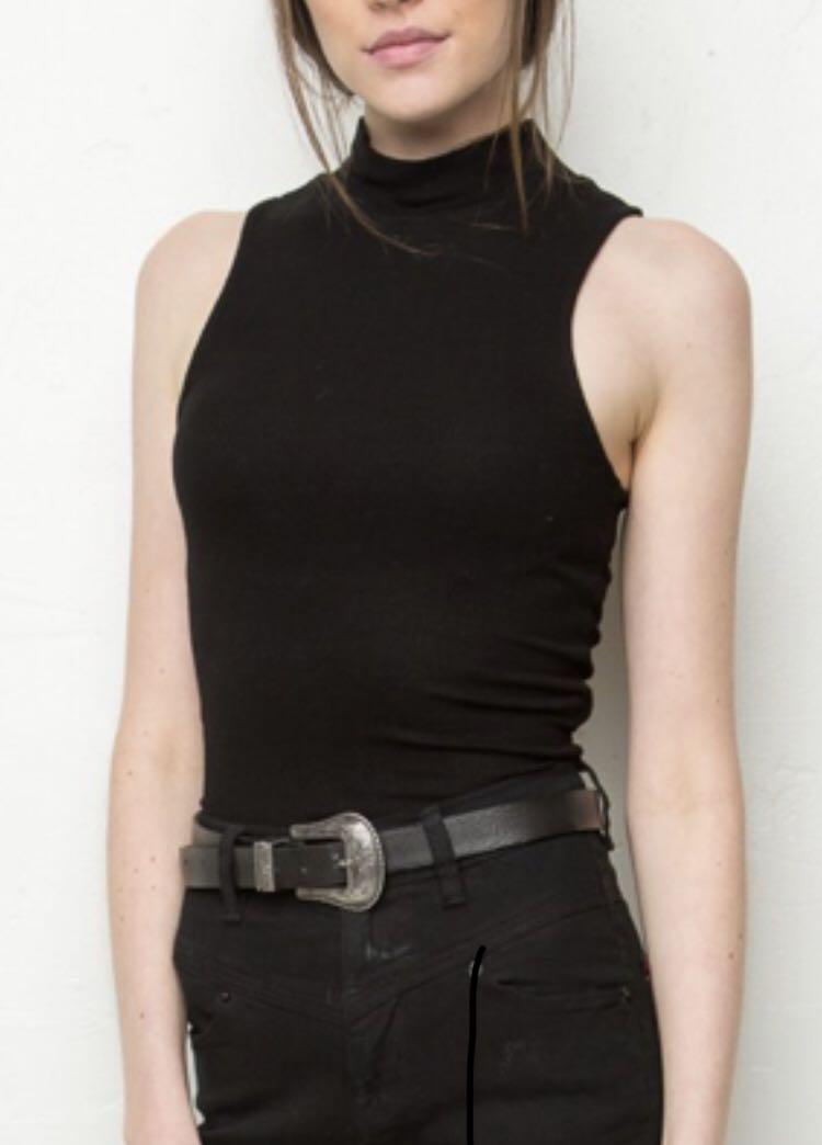 Brandy Melville black turtleneck too Carousell