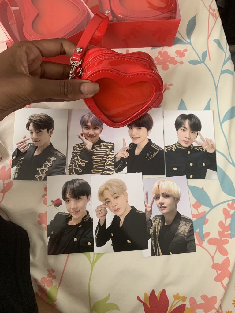 Bts sales coin pouch
