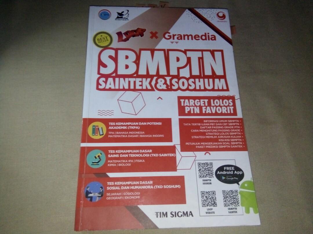 Buku Sbmptn Ipa Ips Books Stationery Books On Carousell