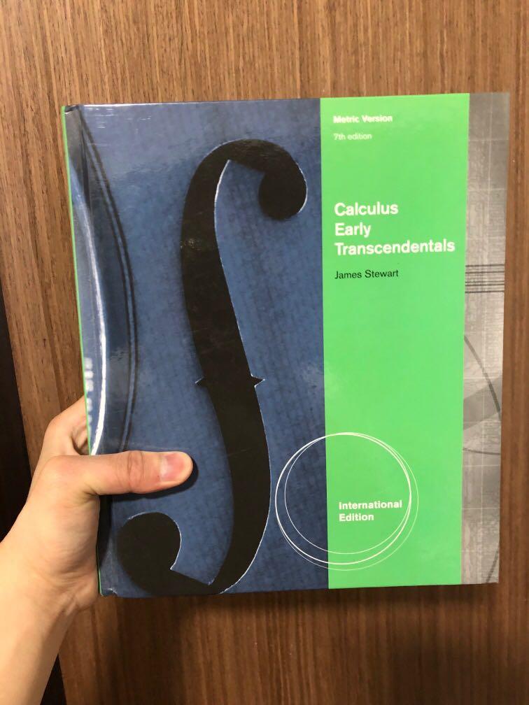 Calculus Early Transcendants James Stewart Books Stationery