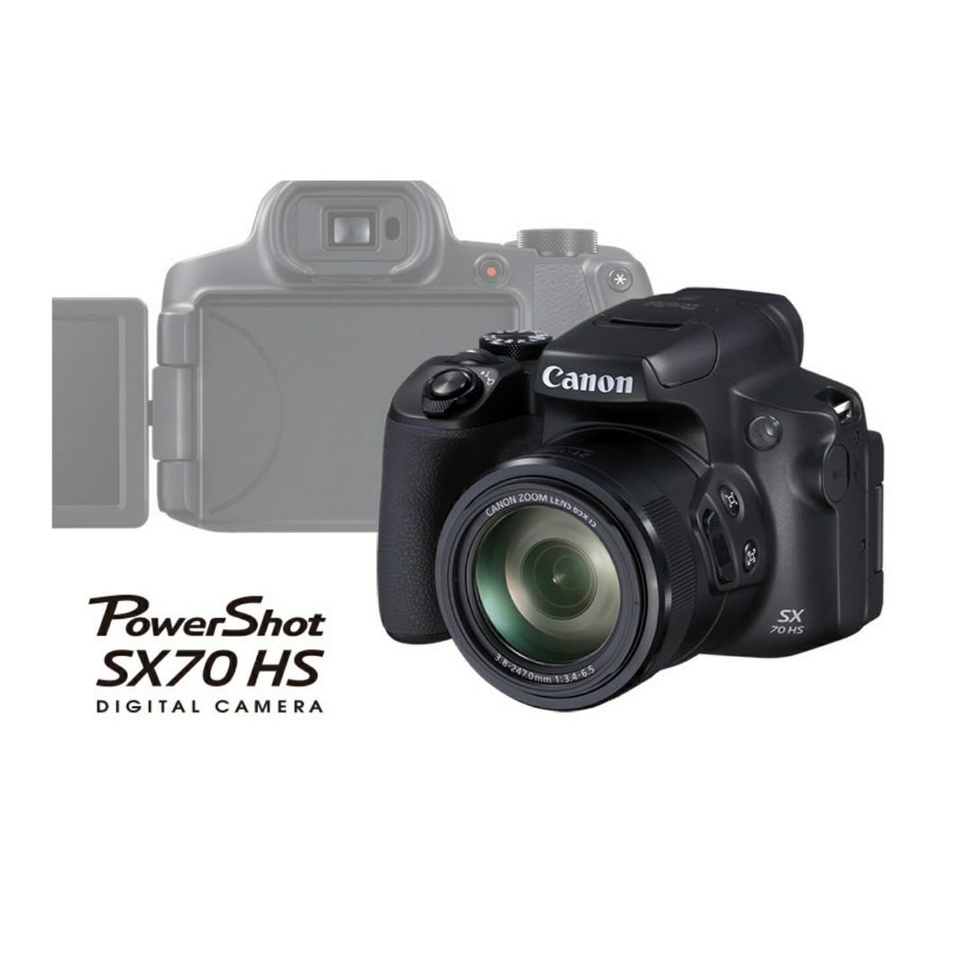 Canon Powershot Sx70 Hs Digital Camera Photography Cameras Digital Cameras On Carousell
