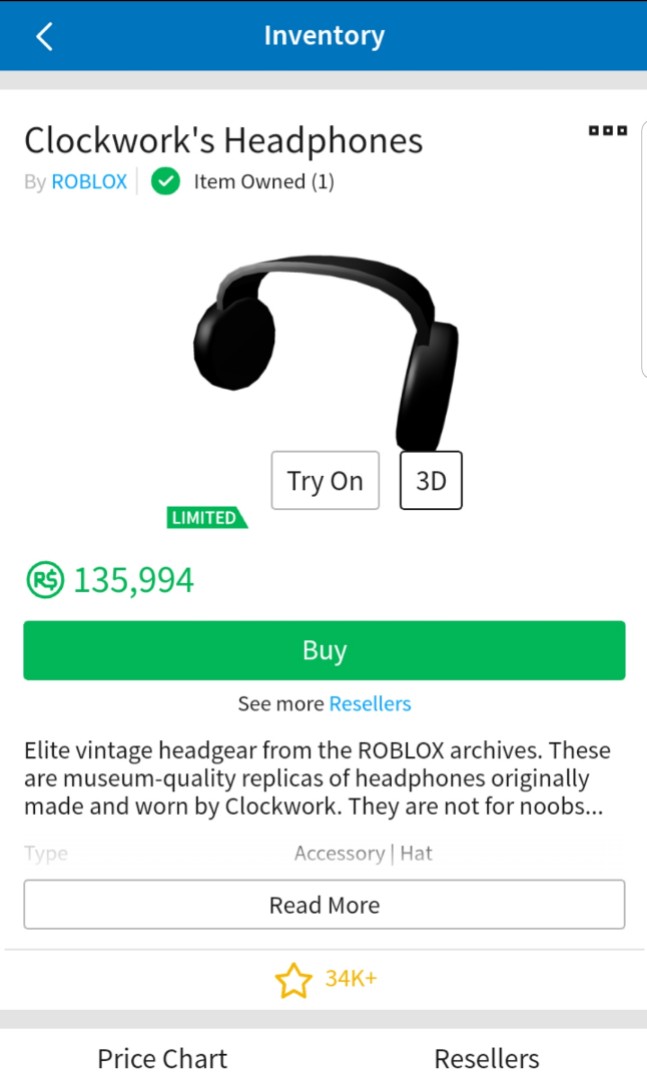 Clockwork Headphones Toys Games Video Gaming In Game Products On Carousell - cheap clockwork headphones roblox