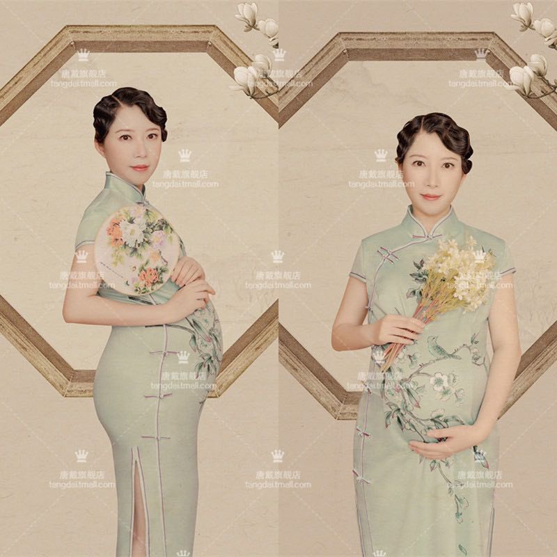Cheongsam for online pregnant lady