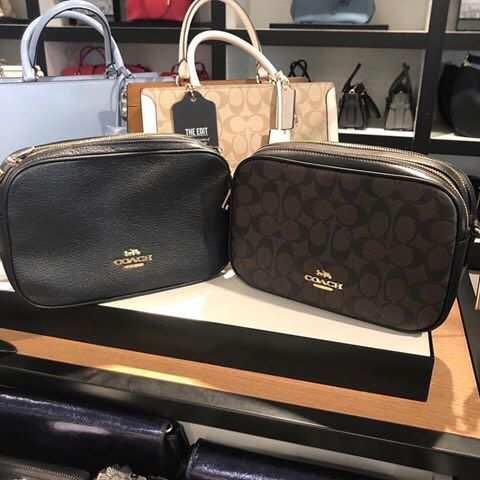 Coach Double Zip Crossbody Women S Fashion Bags Wallets Sling