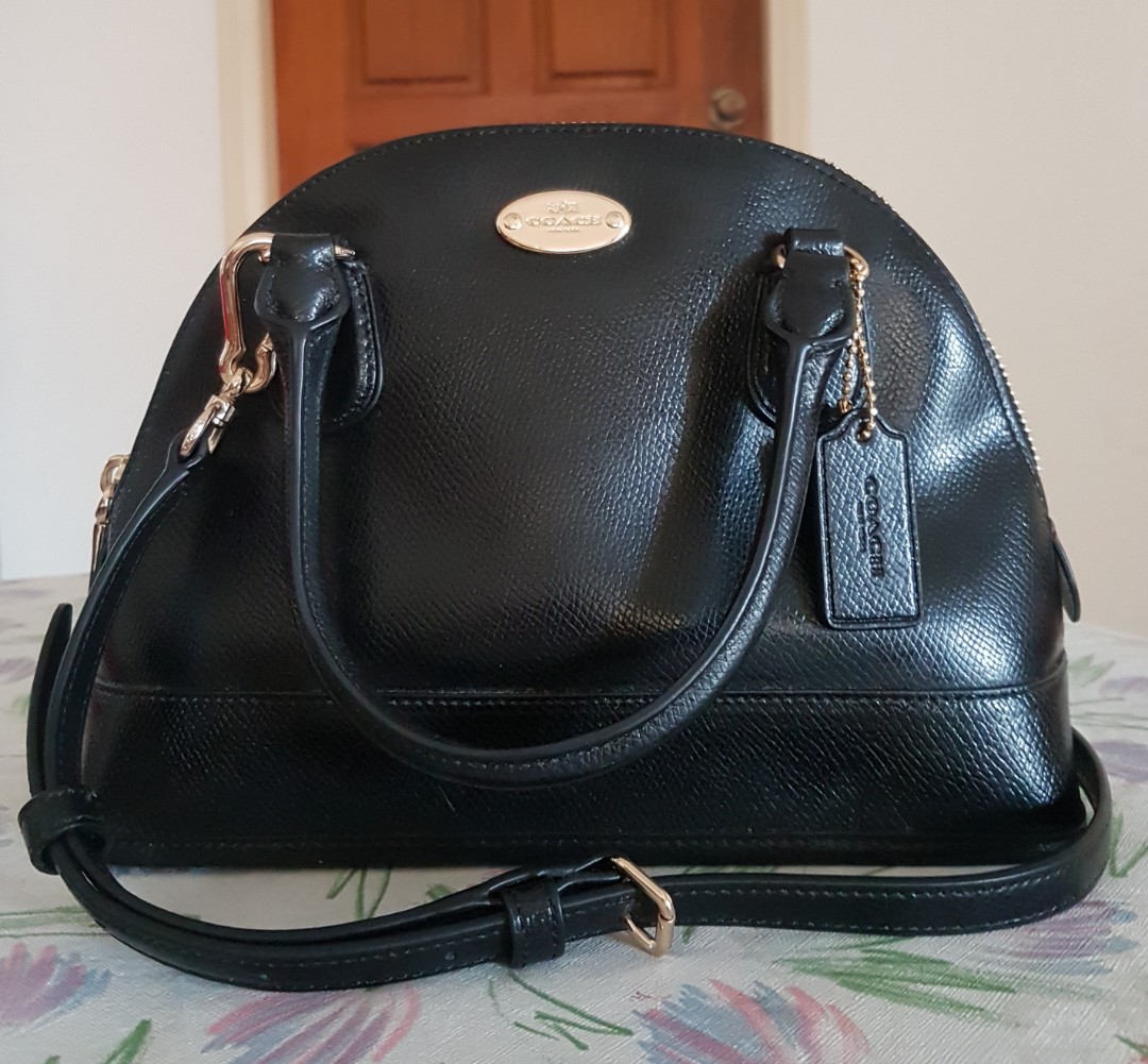 Coach cora domed satchel sale