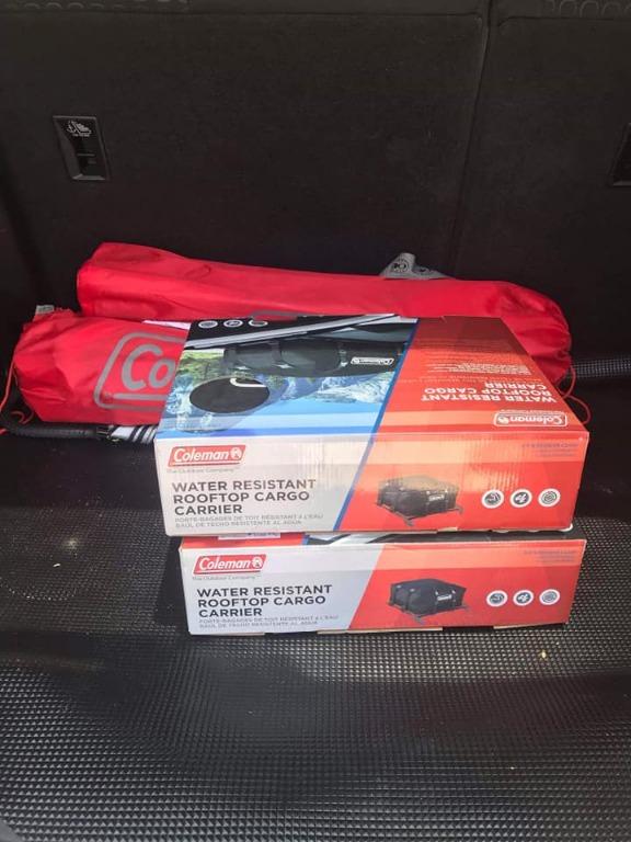 Coleman Water Resistant Roof Top Rack Cargo Carrier, Car Parts