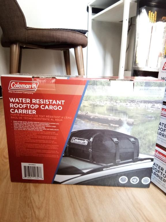Coleman Water Resistant Roof Top Rack Cargo Carrier, Car Parts