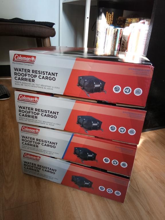 Coleman Water Resistant Roof Top Rack Cargo Carrier, Car Parts
