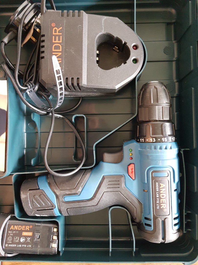 Ander cordless drill outlet