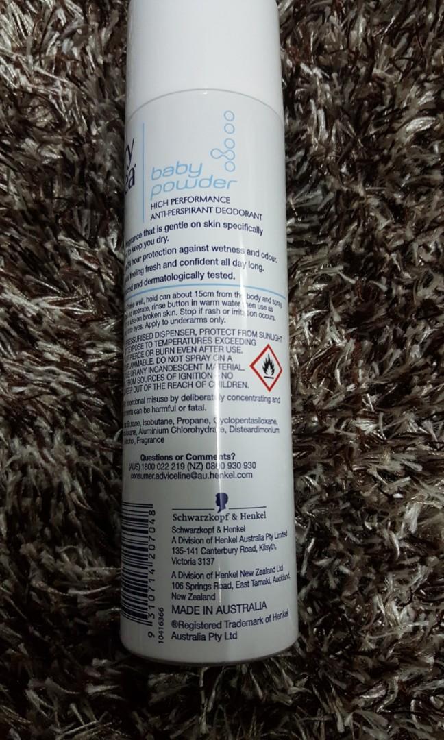 Dry idea baby powder clearance