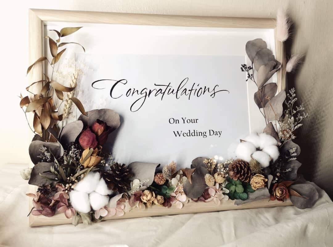 Dried Flower Frame B Design Craft Handmade Craft On Carousell