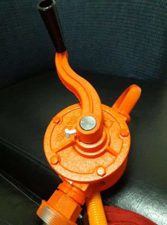Drum Pump Manual Rotary Type Hand Operated Oriental, Furniture & Home