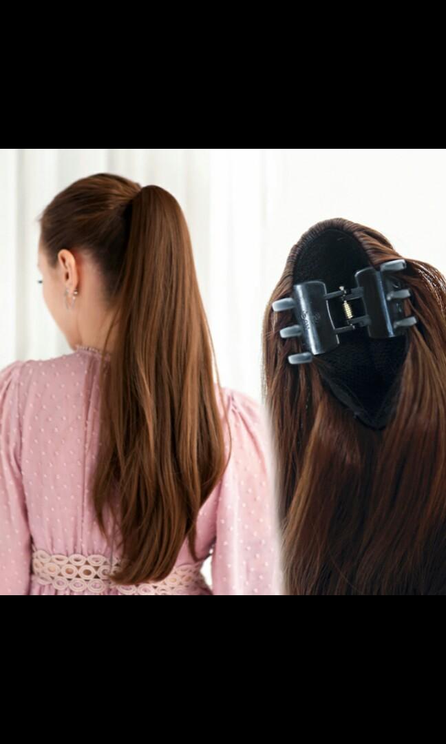 No Instocks Preorder Korean Style Straight Medium Long Hair Clip