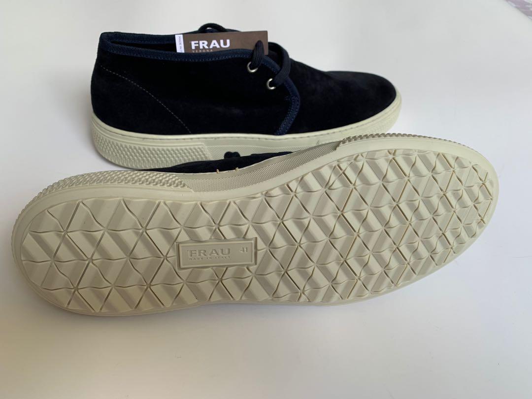 FRAU Dark Blue Suede sneakers Men s Fashion Footwear Dress