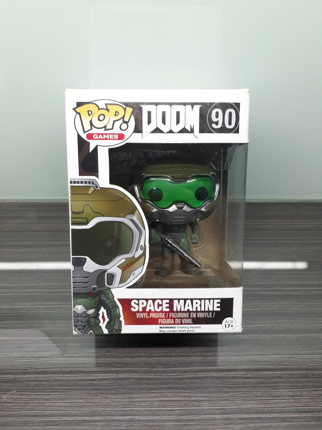 Funko Pop Space Marine 90 Toys Games Bricks Figurines On Carousell