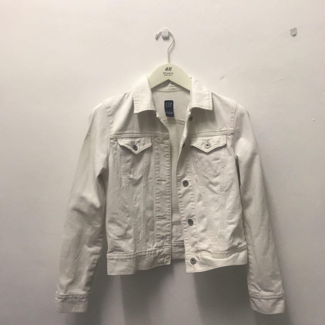 gap white jacket