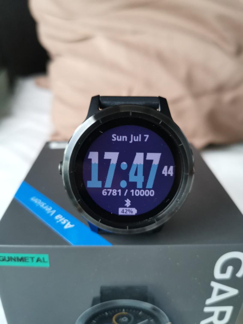 Garmin Vivoactive 3 Gunmetal Mobile Phones Gadgets Wearables Smart Watches on Carousell