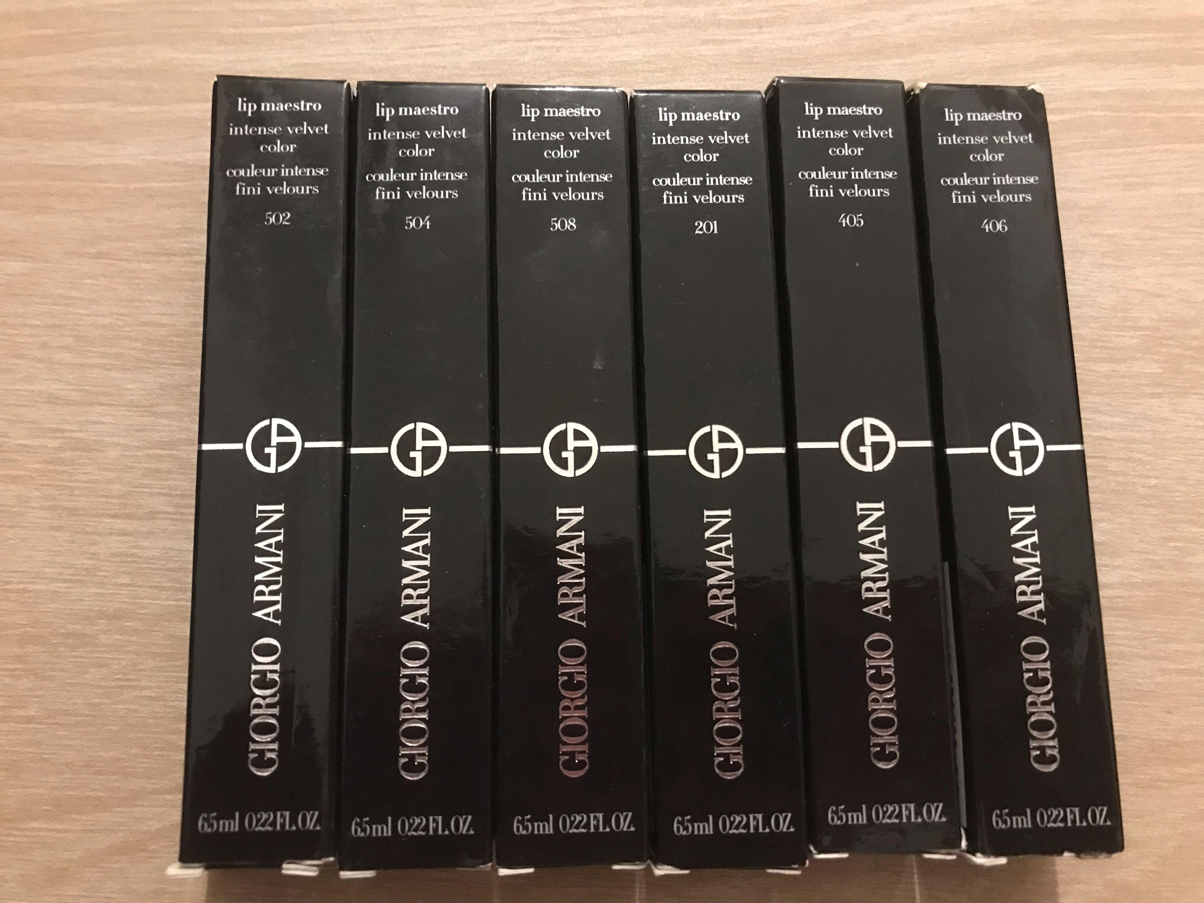 armani lip maestro 508