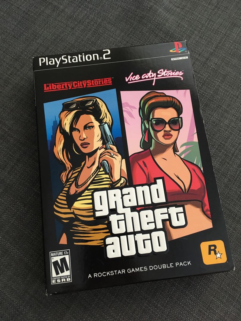 Grand Theft Auto Double Pack Liberty City Stories Vice City Stories PlayStation 2