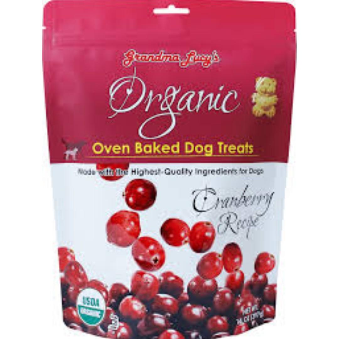 Grandma Lucy's Organic Blueberry Oven Baked Dog Treats 14oz, Food
