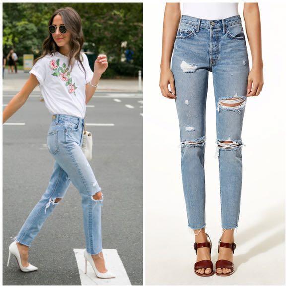 Grlfrnd Denim Karolina A Little More Love Jeans Women S Fashion Bottoms Jeans Leggings On Carousell