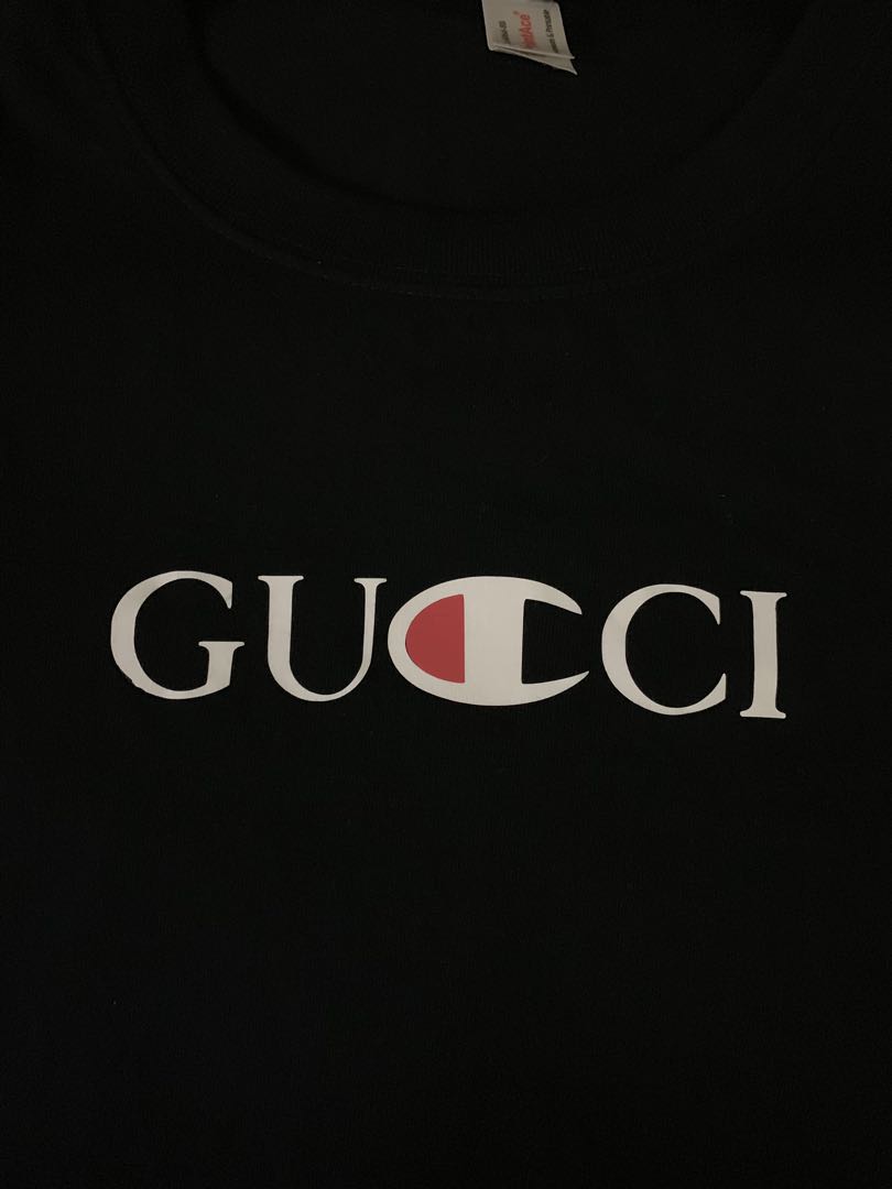 GUCCI x TEE, Men's Fashion, Tops & Sets, Tshirts & Polo on Carousell