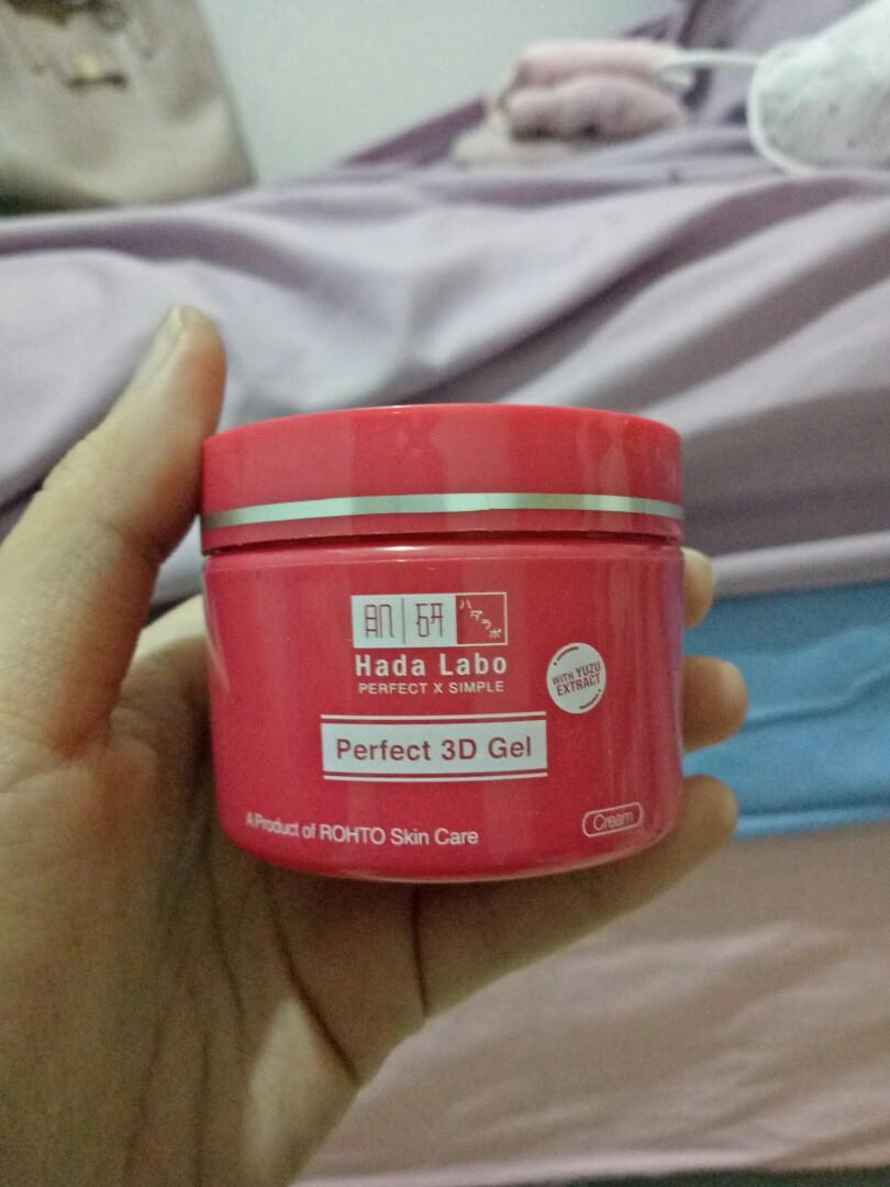 Hada Labo Moisturizer Perfect 3d Gel Health Beauty Skin Bath