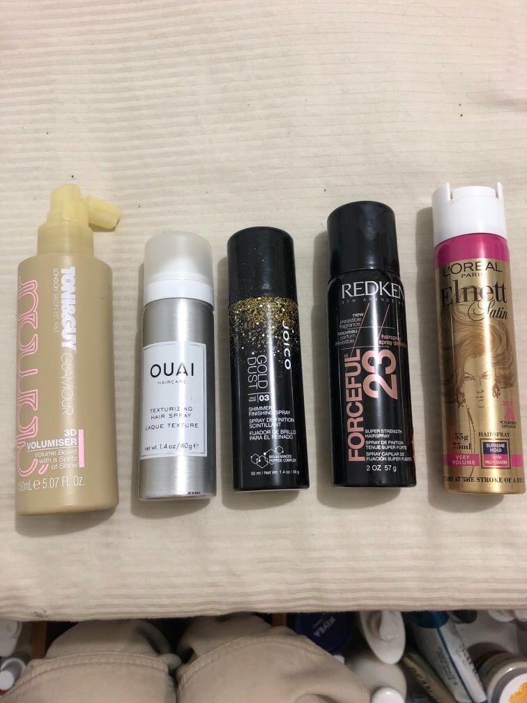 Hair Spray Bundle On Carousell