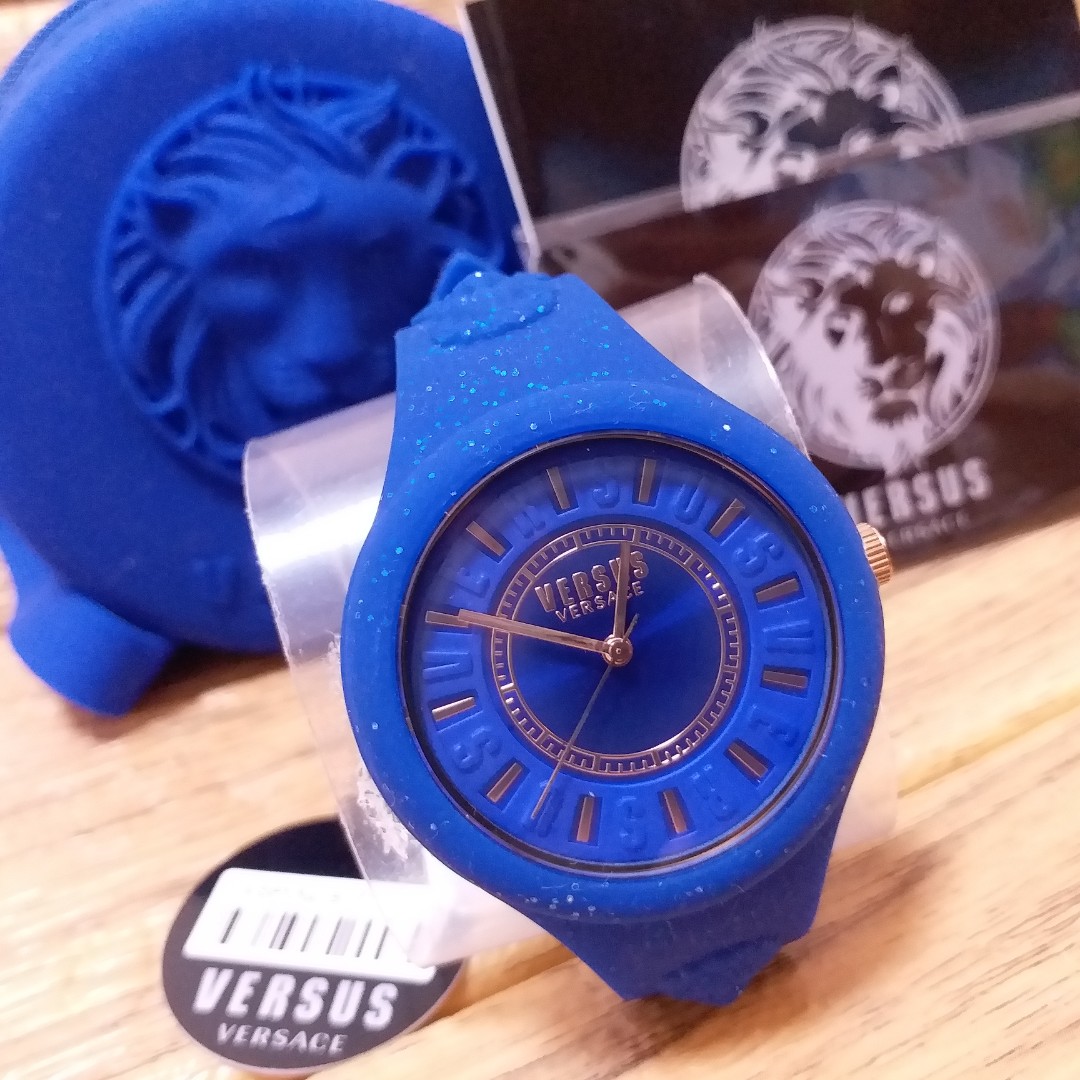 versace watch silicone