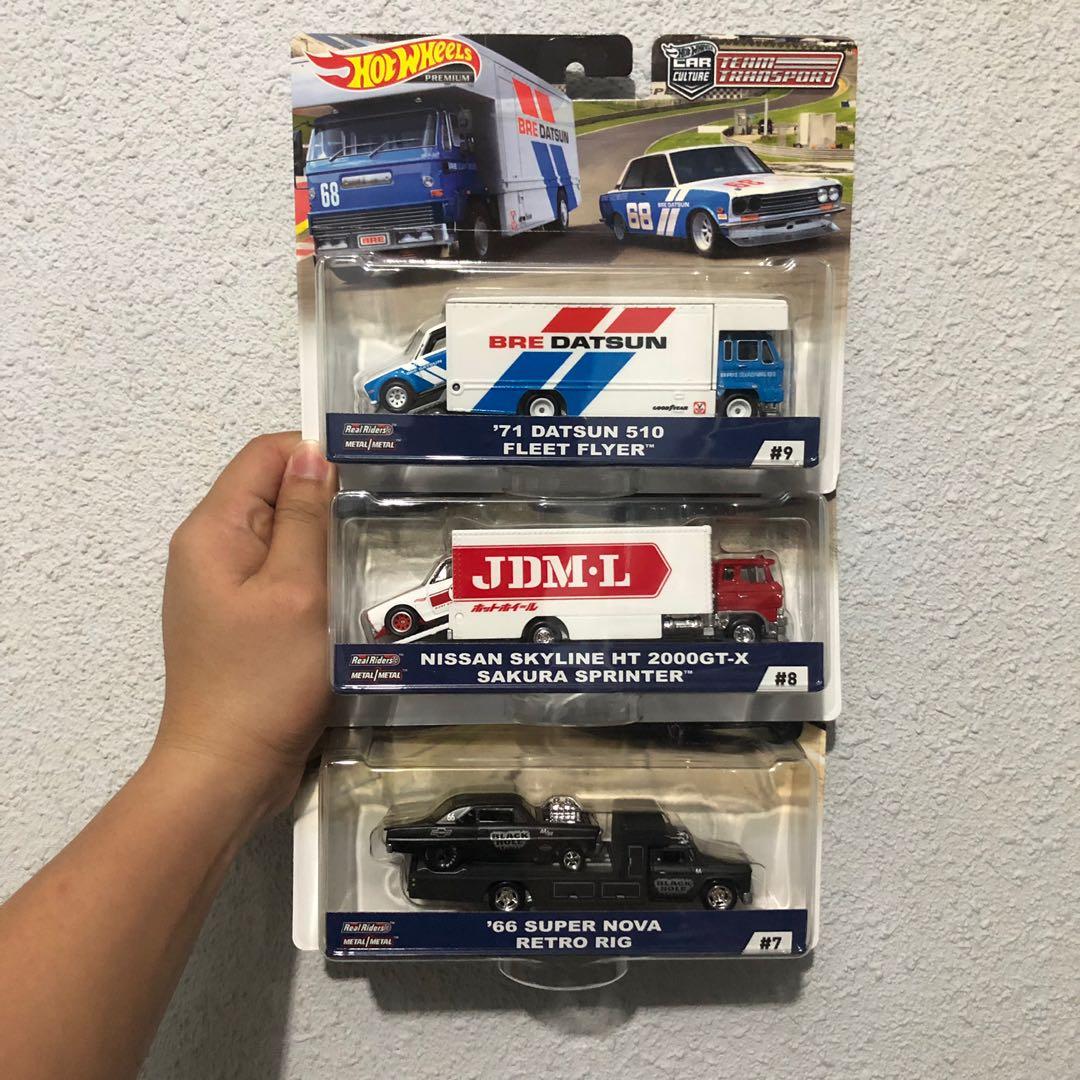 hot wheels transporter set