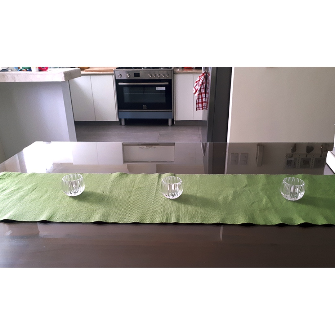 Ikea Green Table Runner Home Furniture Furniture Fixtures Others On Carousell